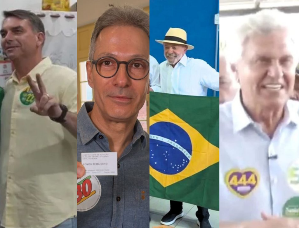 Candidatos à Presidência votam na manhã deste domingo - Foto: Rperodução/CNN Brasil