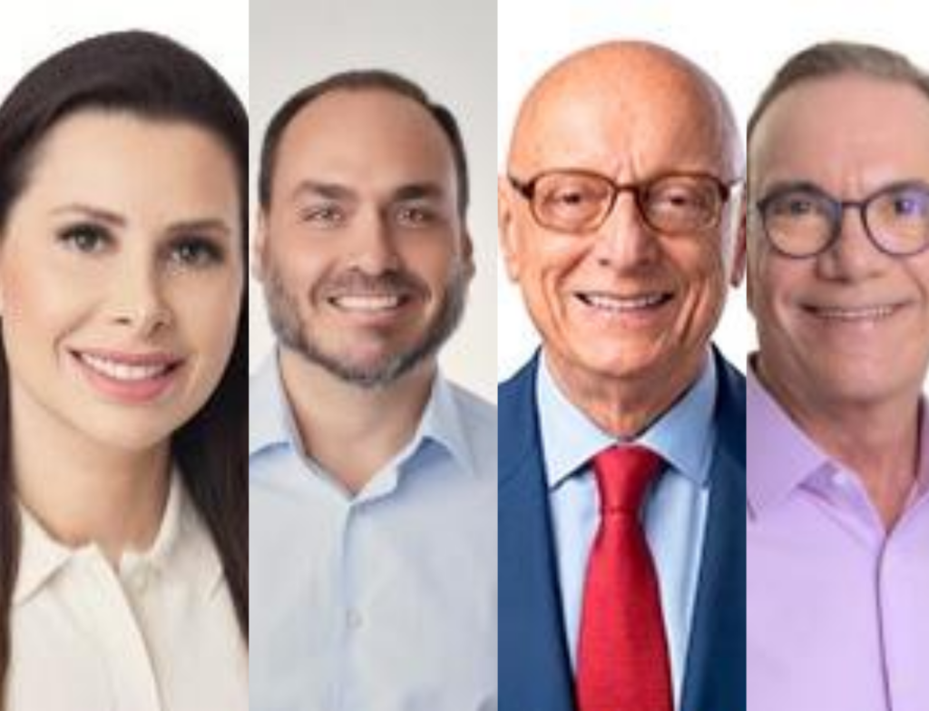 Candidatos ao Senado por SC: veja onde eles votaram - Fotos: Reprodução/TSE
