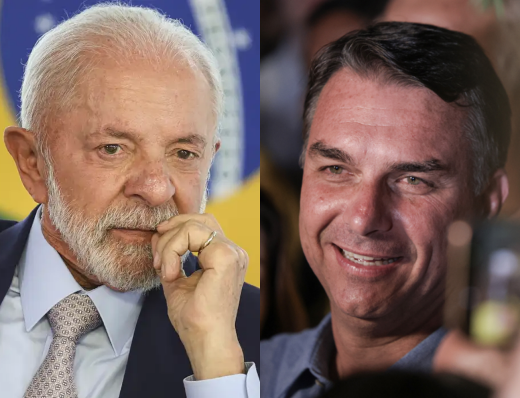 Datafolha divulga nesta quinta pesquisa para 2º turno entre Lula e Flávio - Fotos: Marcelo Camargo/Agência Brasil e Joédson Alves/Agência Brasil
