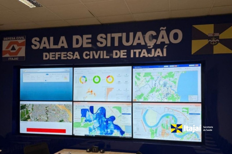 El Niño faz Itajaí reforçar prevenção contra desastres - Foto: Divulgação/Prefeitura de Itajaí