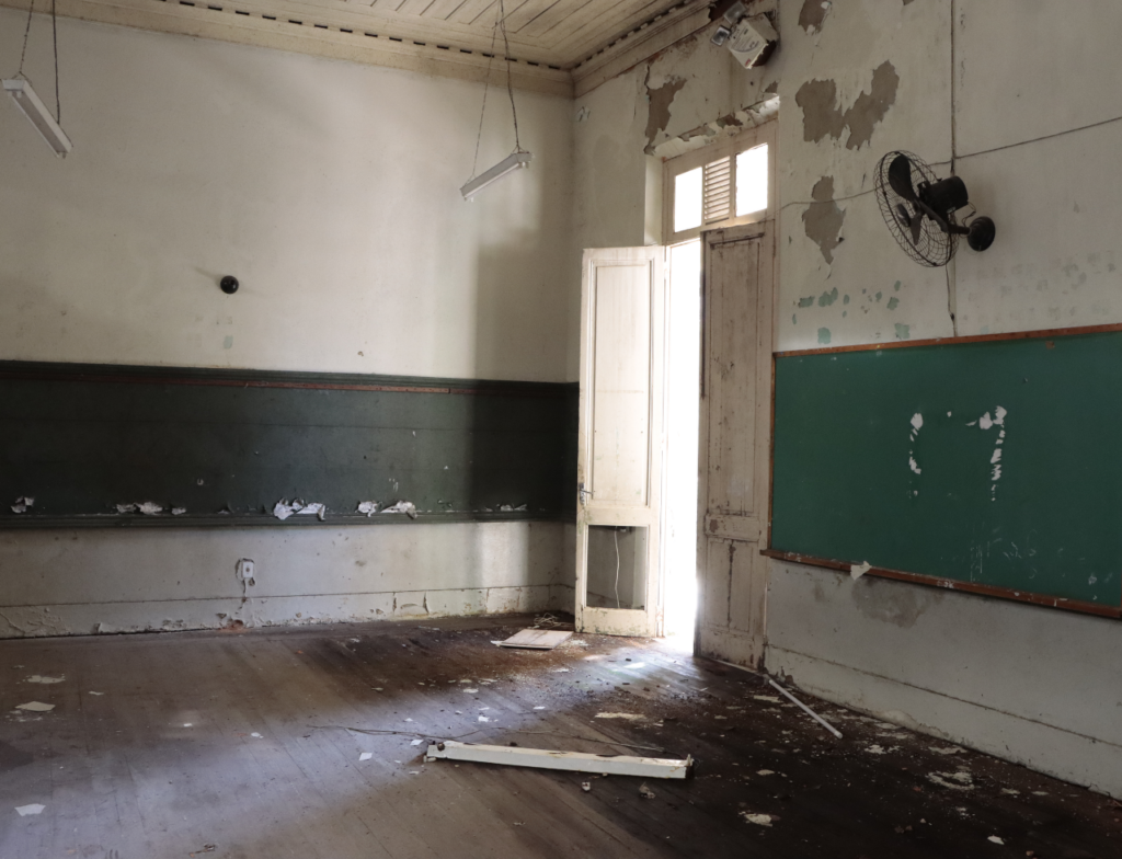 Escola histórica de Florianópolis começa a receber reparos; veja o que vai mudar - Foto: Caio Cezar/Acom - TCE/SC