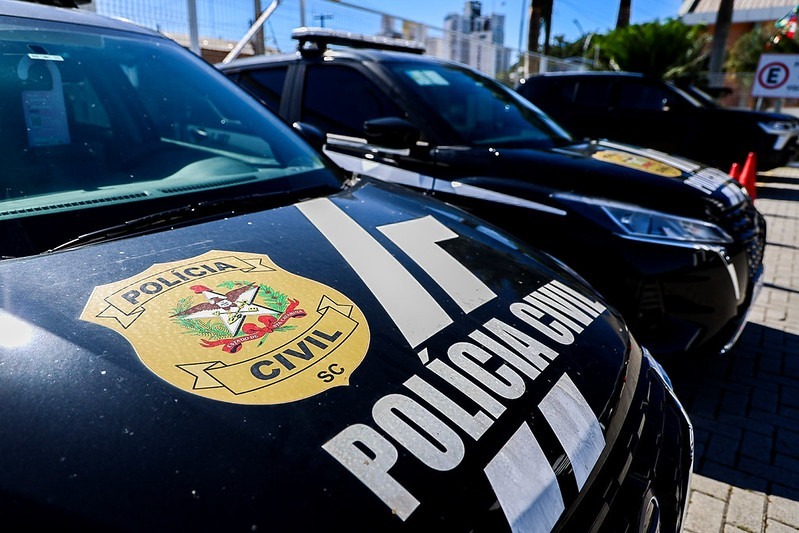Golpe do falso leilão movimenta R$ 40 milhões e leva a quatro prisões - Foto: Divulgação/PCSC