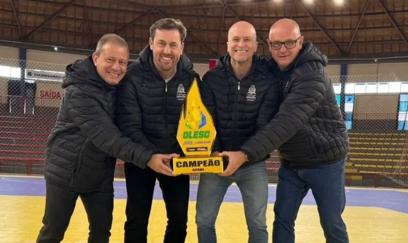 Joinville conquista bicampeonato da Olesc e amplia recorde em SC - Foto: Divulgação/Prefeitura de Joinville