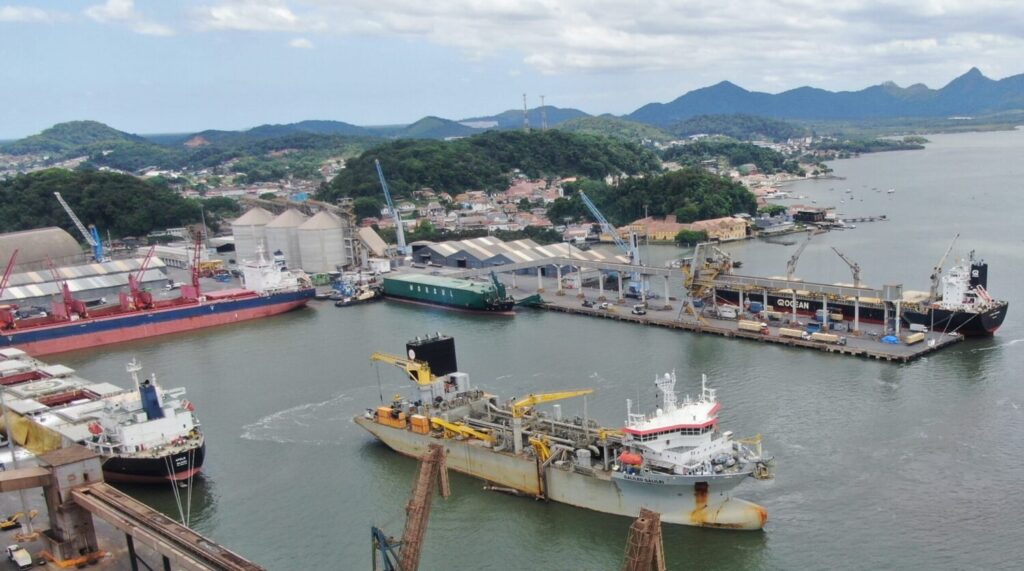 Porto de Santa Catarina conclui dragagem de R$ 8 milhões - Foto: Gustavo Rotta/PSFS