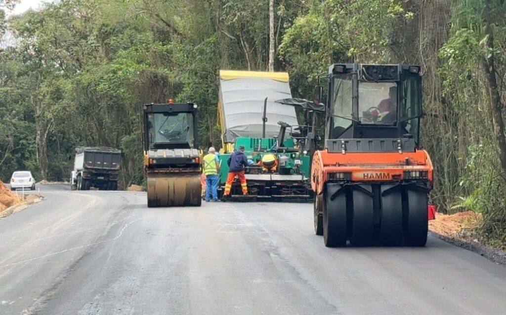 Rodovia da Imigração Italiana entra na reta final em Urussanga - Foto: Divulgação/Prefeitura de Urussanga