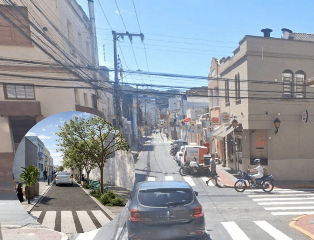 Rua do Centro de Florianópolis terá obras e mudanças no trânsito - Foto: Divulgação/PMF