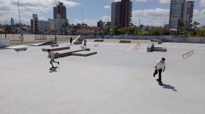 Skate Plaza Park fecha para manutenção e tem data prevista para reabrir em Tubarão - Foto: Divulgação/Gecom/PMT
