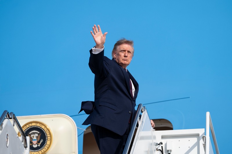 Trump questiona eleição brasileira mesmo após resultado confirmado pelo TSE - Foto: Divulgação/@whitehouse