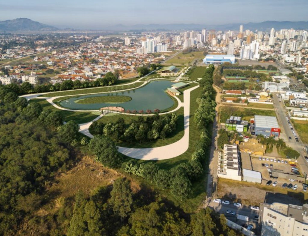 Tubarão avança para retomar terreno onde será construído parque municipal - Foto: Divulgação/PMT