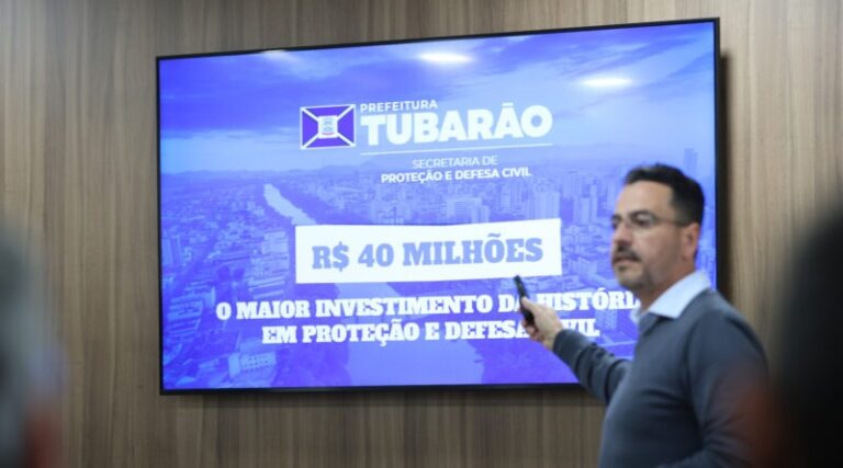 Tubarão investe R$ 1,96 milhão para reduzir alagamentos; veja onde