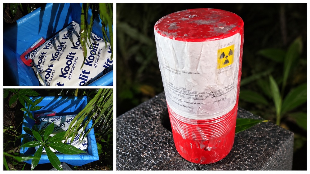 Material radioativo roubado junto com veículo em São Paulo é localizado intacto. - Foto: Divulgação