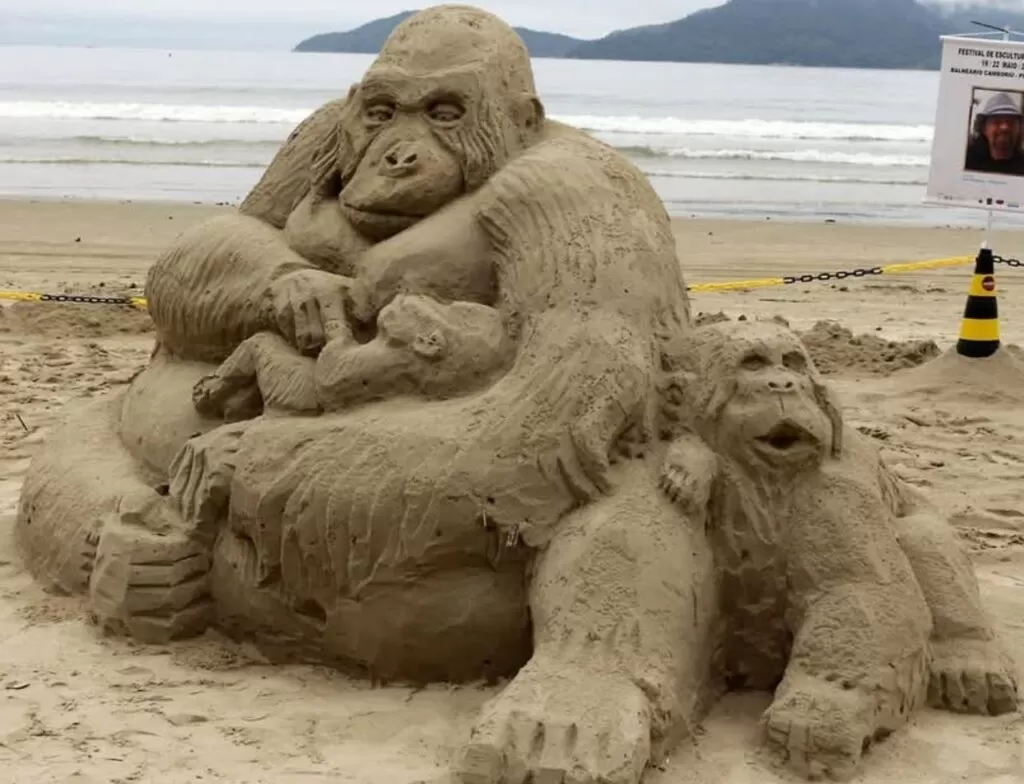 Festival De Esculturas De Areia Movimenta Navegantes 1