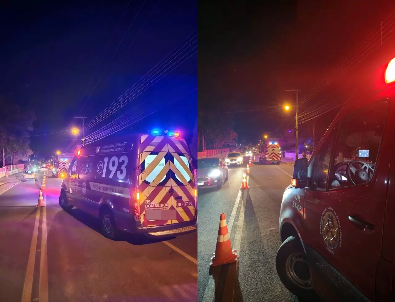 Colisao Entre Motos Deixa Feridos Em Presidente Getulio