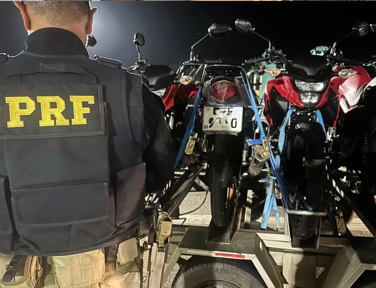 Moto Roubada Em Curitiba E Flagrada Em Garuva